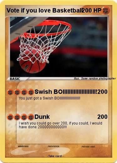 Pokemon Vote if you love Basketball