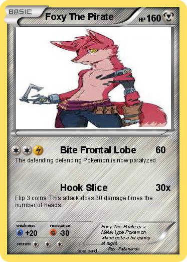 Pokemon Foxy The Pirate