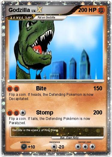 Pokemon Godzilla