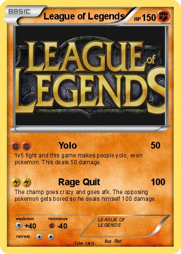 Pokemon League of Legends