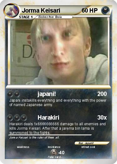 Pokemon Jorma Keisari