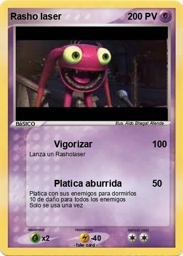 Pokemon Rasho laser