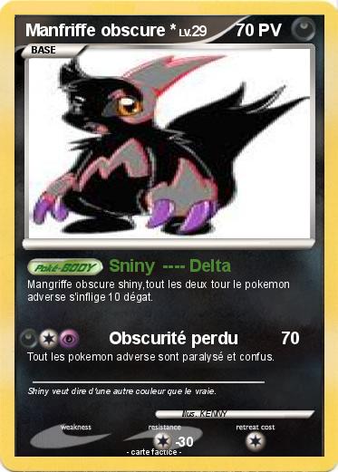 Pokemon Manfriffe obscure *