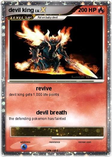 Pokemon devil king