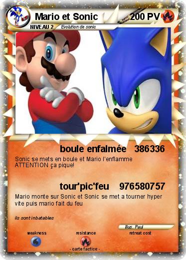 Pokemon Mario et Sonic