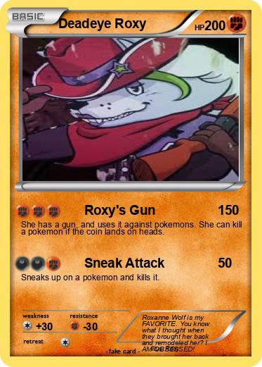Pokemon Deadeye Roxy