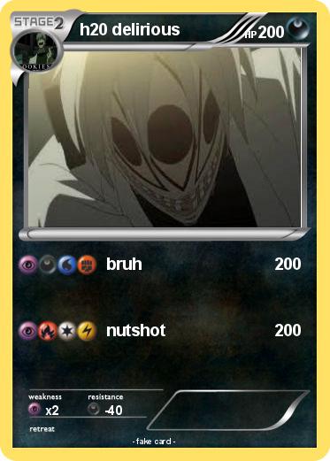 Pokemon h20 delirious