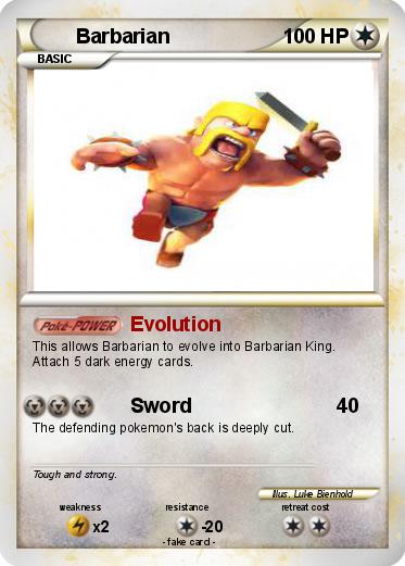 Pokemon Barbarian