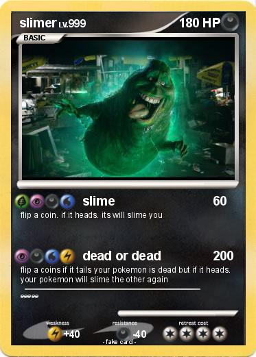 Pokemon slimer