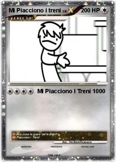 Pokemon Mi Piacciono i treni