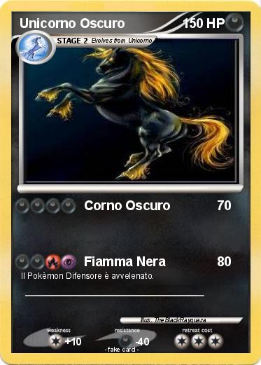 Pokemon Unicorno Oscuro