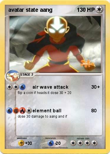 Pokemon avatar state aang