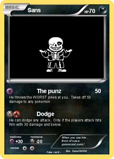 Pokemon Sans