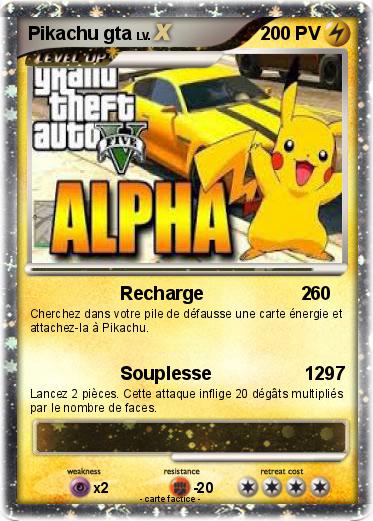 Pokemon Pikachu gta