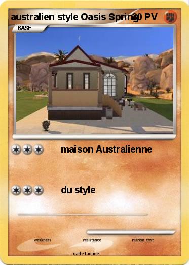 Pokemon australien style Oasis Spring
