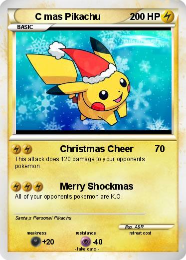 Pokemon C mas Pikachu