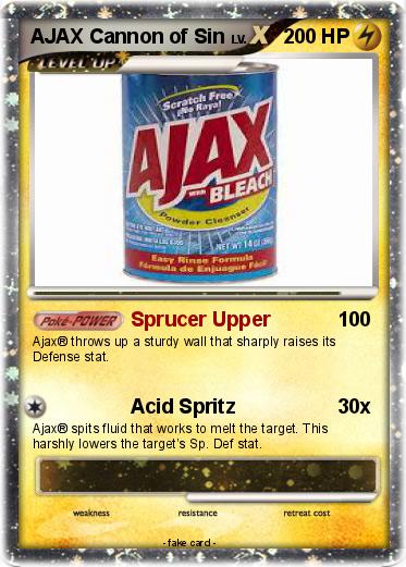 Pokemon AJAX Cannon of Sin