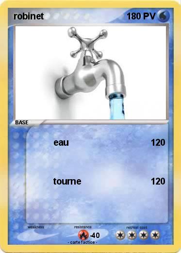 Pokemon robinet
