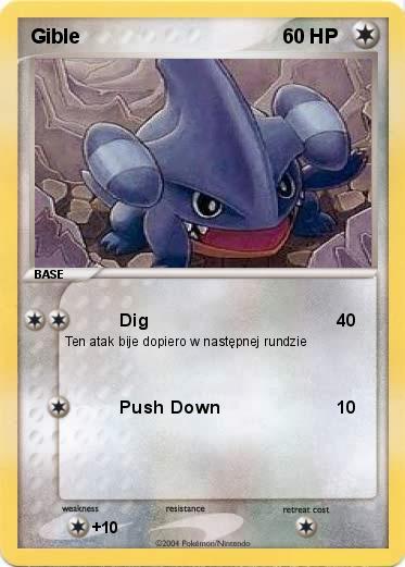 Pokemon Gible