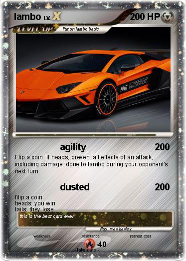 Pokemon lambo