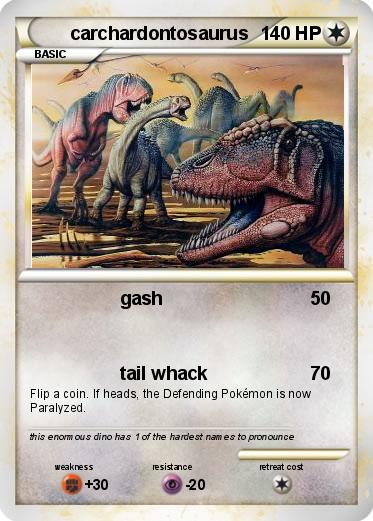 Pokemon carchardontosaurus