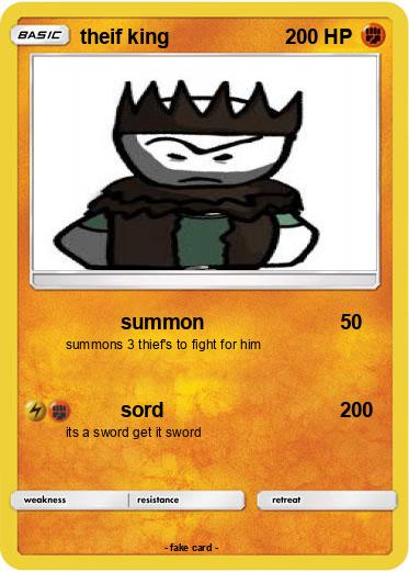 Pokemon theif king