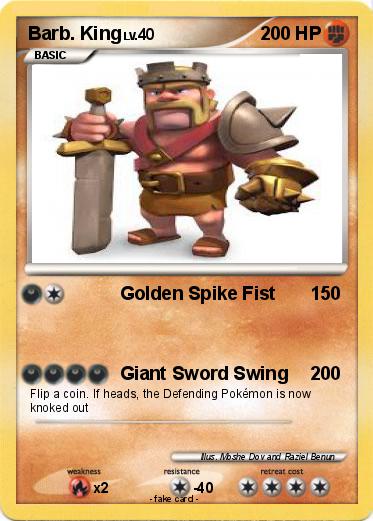 Pokemon Barb. King