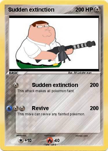 Pokemon Sudden extinction