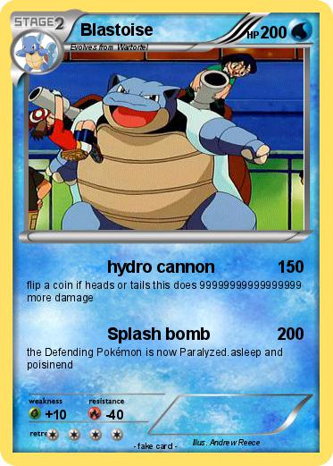 Pokemon Blastoise