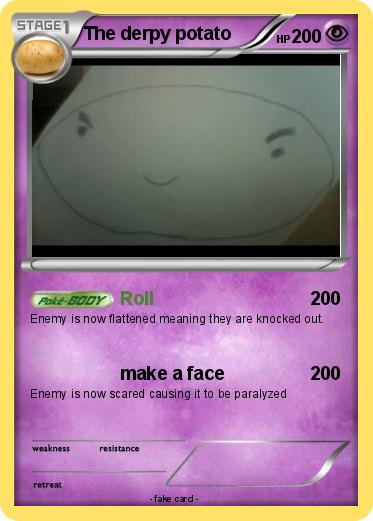 Pokemon The derpy potato