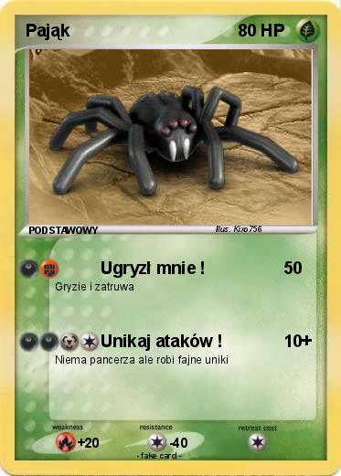 Pokemon Pająk