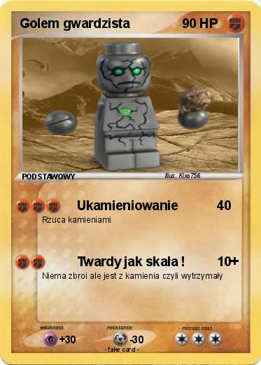 Pokemon Golem gwardzista