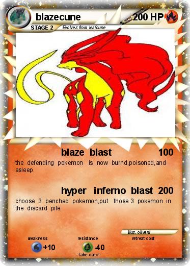 Pokemon blazecune