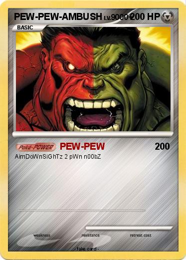 Pokemon PEW-PEW-AMBUSH