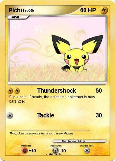 Pokemon Pichu