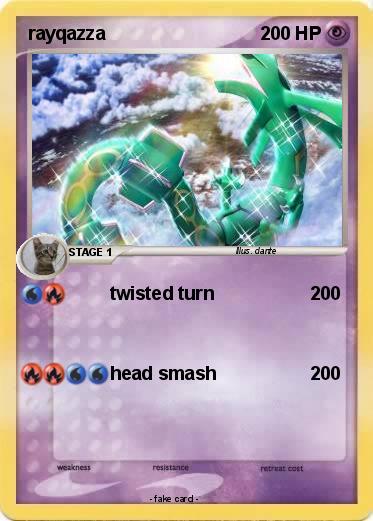 Pokemon rayqazza