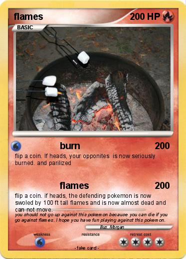 Pokemon flames