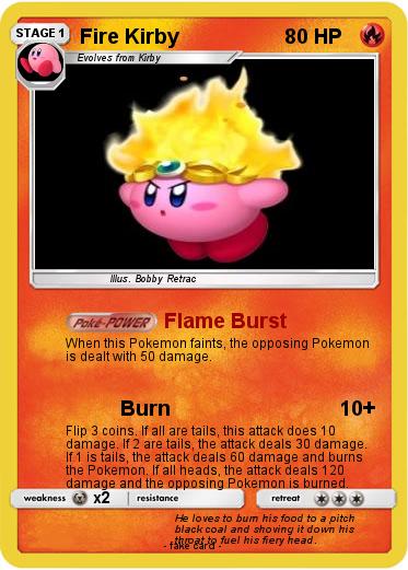 Pokemon Fire Kirby