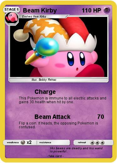 Pokemon Beam Kirby
