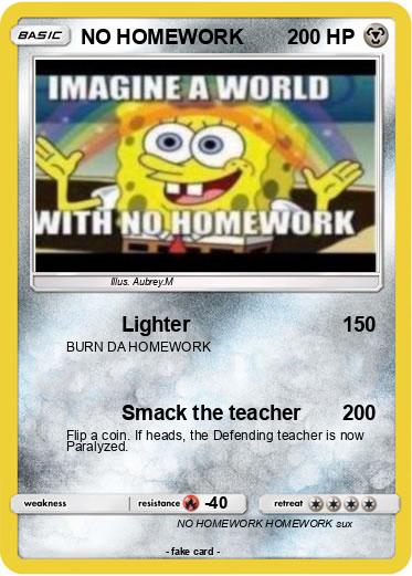 Pokemon NO HOMEWORK