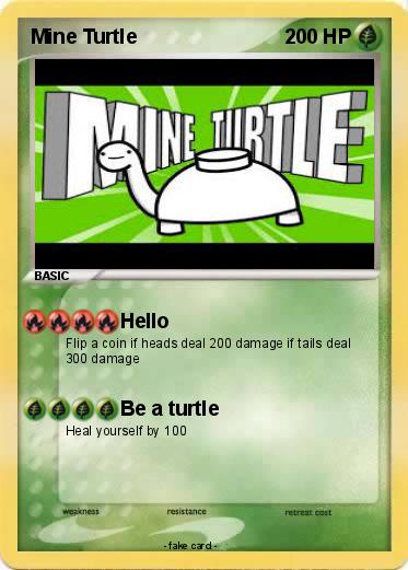 Pokemon Mine Turtle