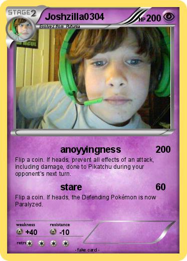 Pokemon Joshzilla0304