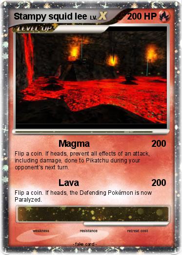 Pokemon Stampy squid lee