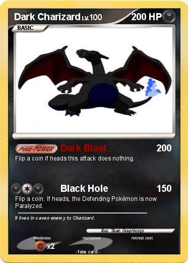 Pokemon Dark Charizard