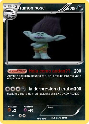 Pokemon ramon pose