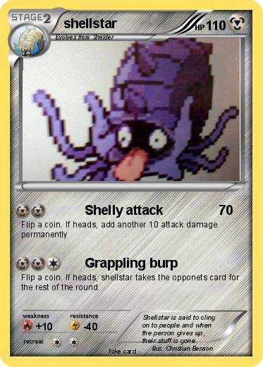 Pokemon shellstar