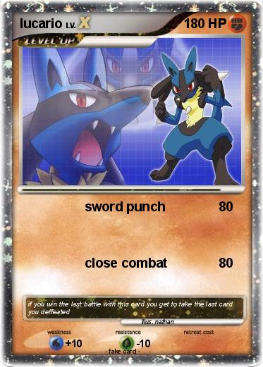 Pokemon lucario