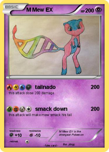 Pokemon M Mew EX