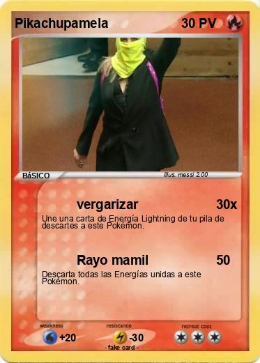Pokemon Pikachupamela