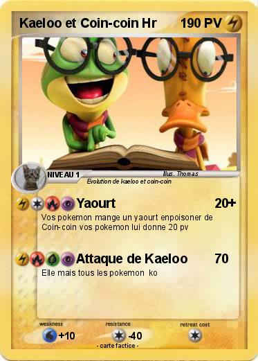 Pokemon Kaeloo et Coin-coin Hr